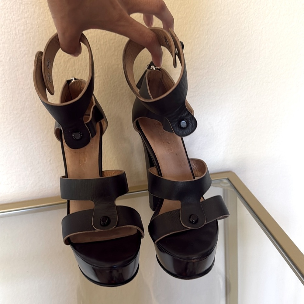 LAMB cuff heels